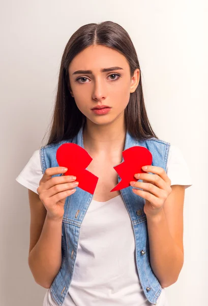 Teenager riprese in studio — Foto Stock