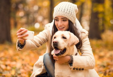 Sonbahar Parkı 'nda yürüyüş