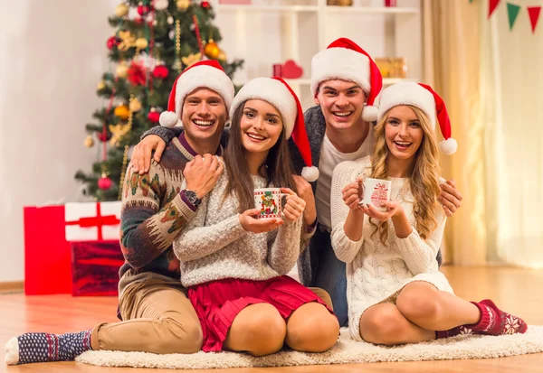 Alegre celebração de Natal — Fotografia de Stock