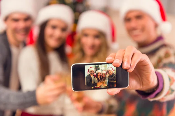 Alegre celebração de Natal — Fotografia de Stock