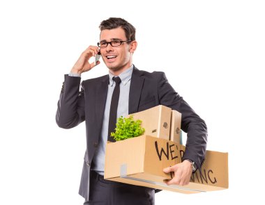 Ofiste hareketli iş