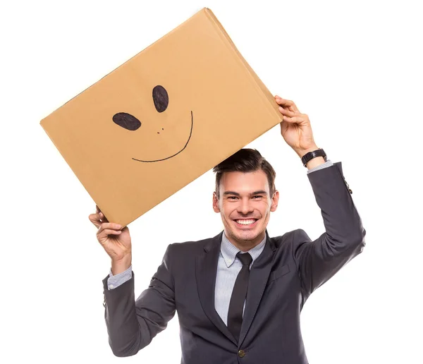 Business moving in office — Stock Photo, Image