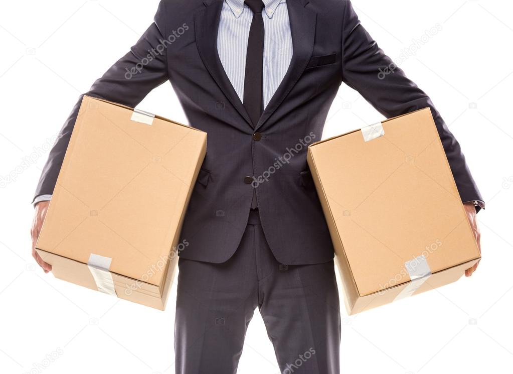 Business moving in office