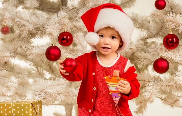 Child Christmas celebration — Stock Photo, Image