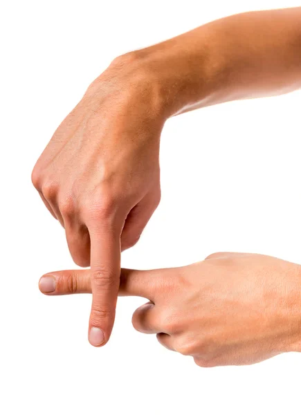 Hands close-up — Stock Photo, Image