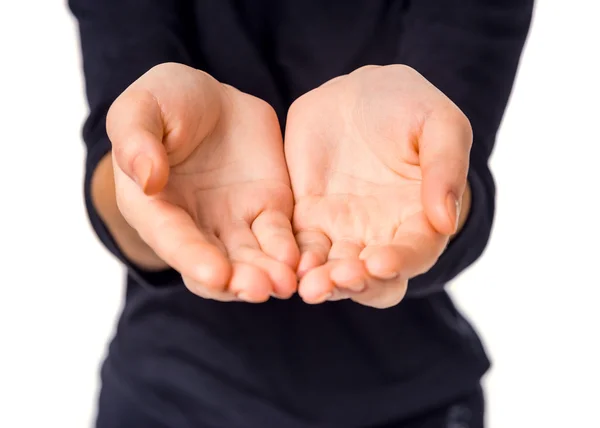 Hands close-up — Stock Photo, Image