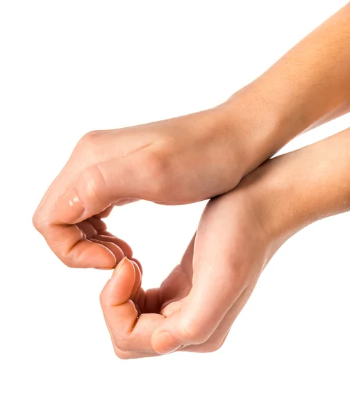 Hands close-up — Stock Photo, Image