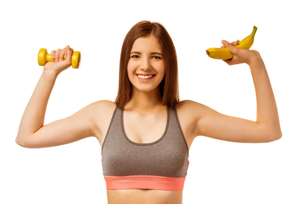 Healthy lifestyle girl — Stock Photo, Image