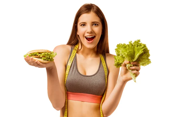 Healthy lifestyle girl — Stock Photo, Image