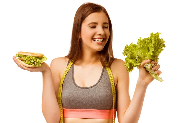Healthy lifestyle girl — Stock Photo, Image