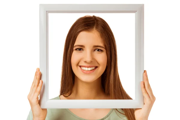 Young emotional girl — Stock Photo, Image