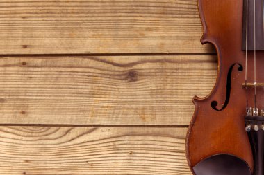Music instrument violin clipart