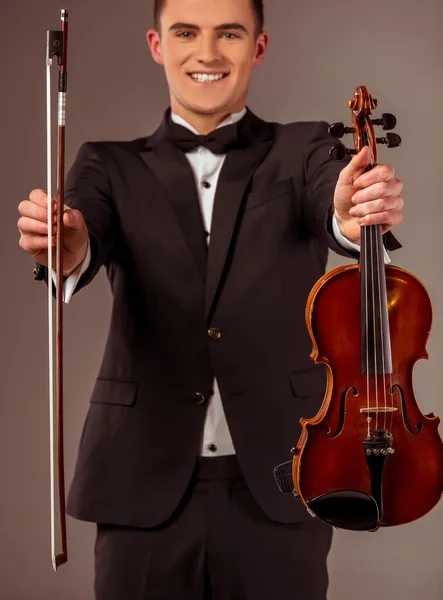 Muziek instrument viool — Stockfoto