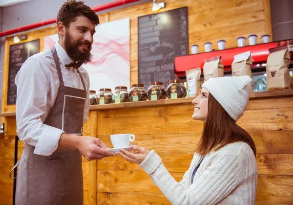 Gente en Café — Foto de Stock