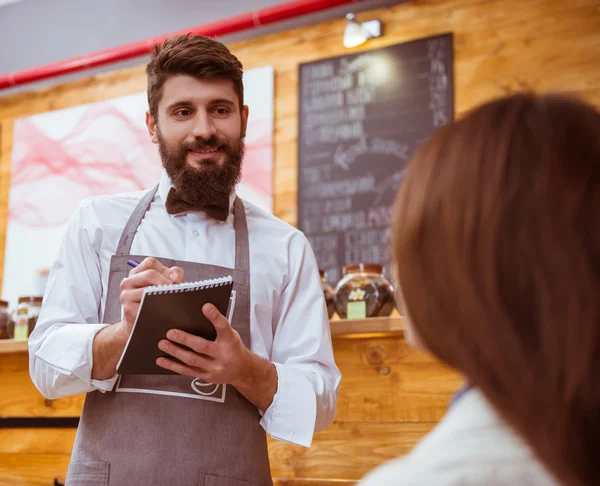 Persone nel caffè — Foto Stock