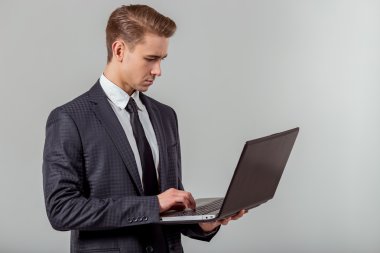 Genç başarılı iş adamı