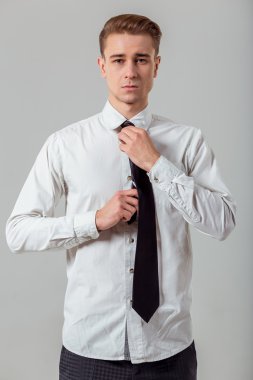 Genç başarılı iş adamı