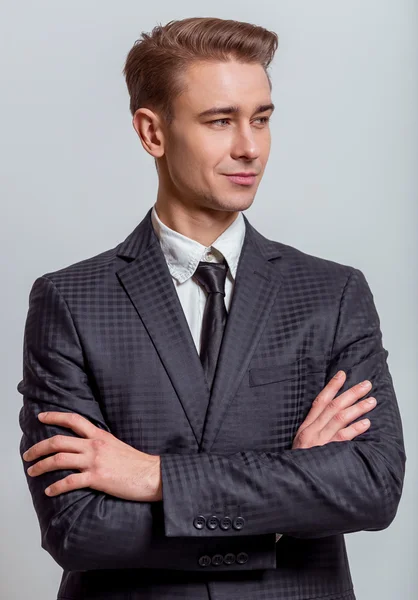 Young successful businessman — Stock Photo, Image