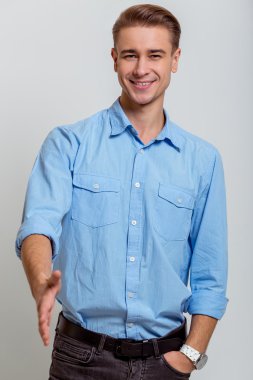 Genç başarılı iş adamı