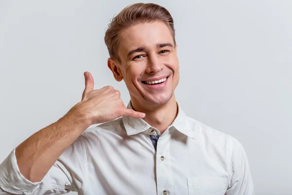 Joven empresario exitoso — Foto de Stock