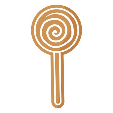 Beyaz kremayla kaplı Noel şenlikli zencefilli kurabiye. Mutlu Noeller ve mutlu yıllar konsepti.