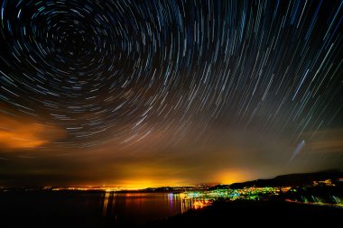 gece güzel gökyüzü