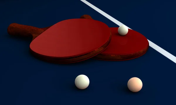 Ping pong — Stock fotografie