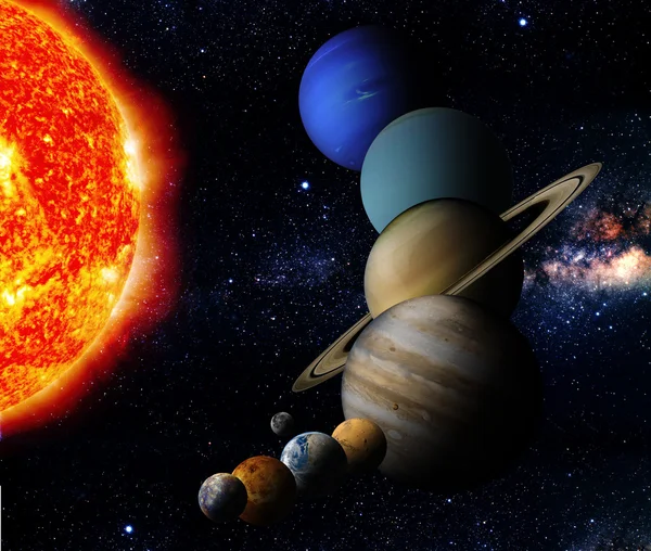 Sonnensystem — Stockfoto