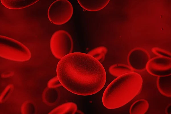 Blood cells illustration — Stock Photo, Image