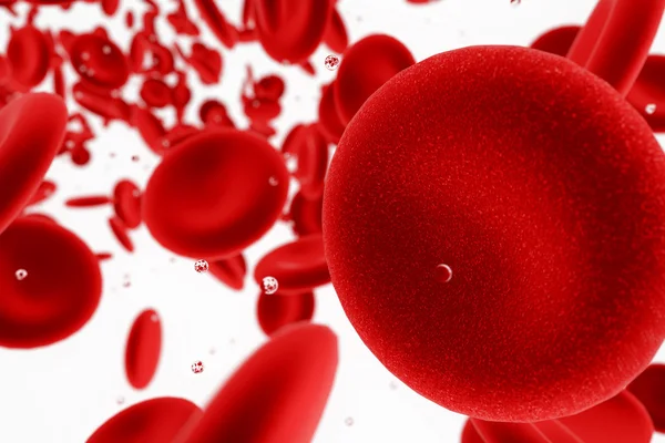 Blood cells illustration Fotografie de stoc