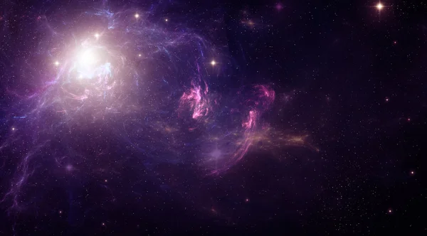 Fundal spațial - nebuloasă Fotografie de stoc