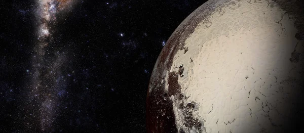Pluto împușcat din spațiu Imagine de stoc