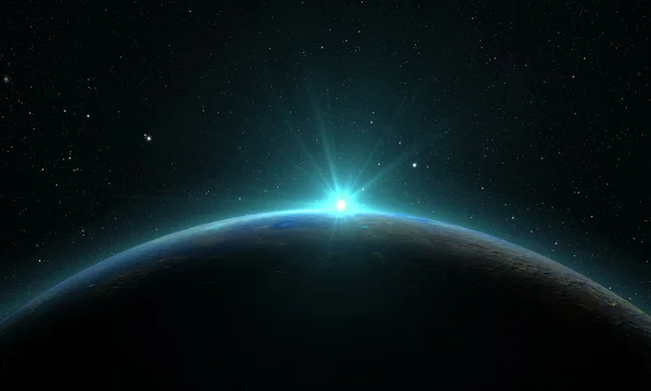 솔 라 시스템-행성 수성 — 스톡 사진