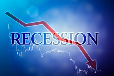 Ekonomik çöküş grafikleri. Dünya durgunluğu. GSYİH azalıyor.