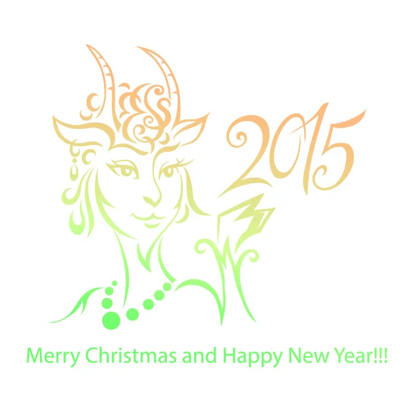 Keçi - sembol 2015 - illüstrasyon