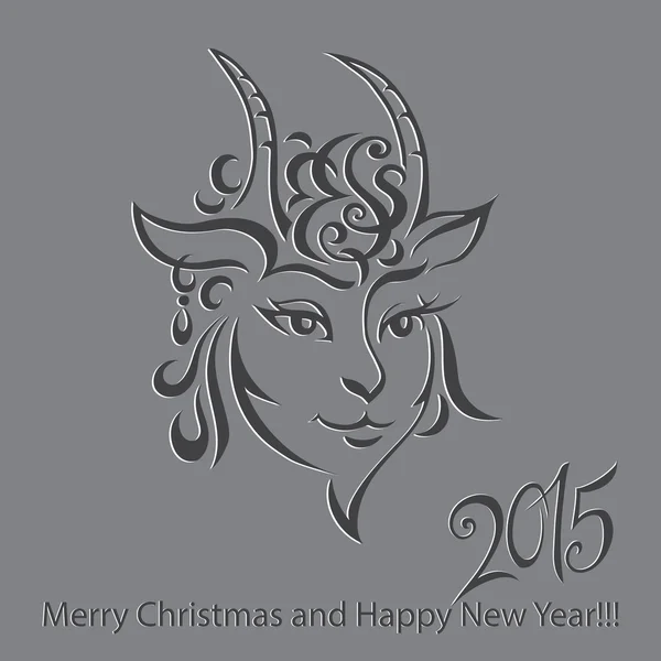 Keçi - sembol 2015 - illüstrasyon