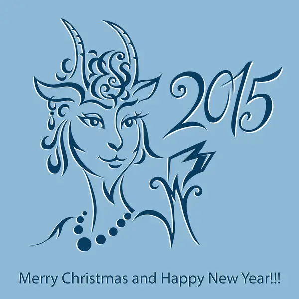 Keçi - sembol 2015 - illüstrasyon