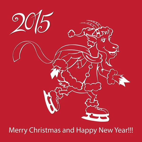 Keçi - sembol 2015 - illüstrasyon