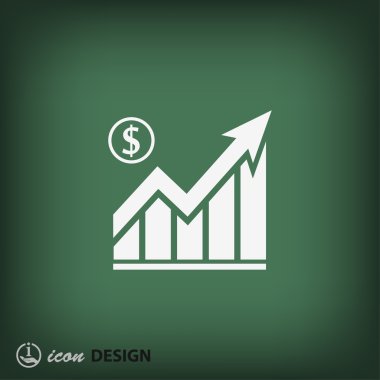 Grafik düz tasarım simgesi