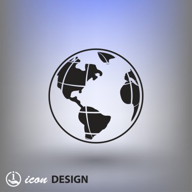 ekibimizi küre simgesi