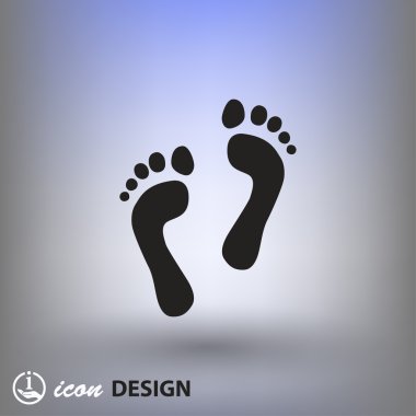 Ekibimizi ayak izleri simgesinin