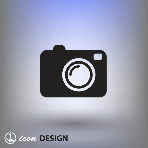 Pictograph van camera-icoontje — Stockvector