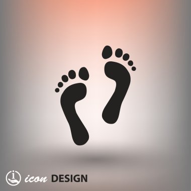 Ekibimizi ayak izleri simgesinin