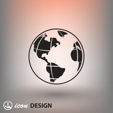 ekibimizi küre simgesi