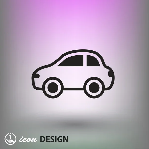 Ikona ikony auto — Stockový vektor