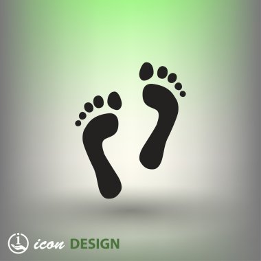 Ekibimizi ayak izleri simgesinin
