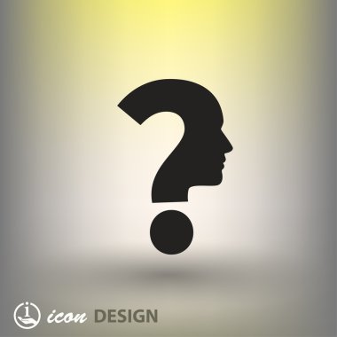 ekibimizi soru işareti ve adam