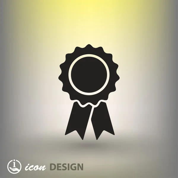 Pictografía del icono del premio — Vector de stock