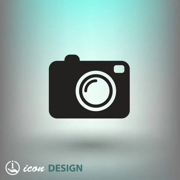 Pictograph of camera icon — Stock Vector