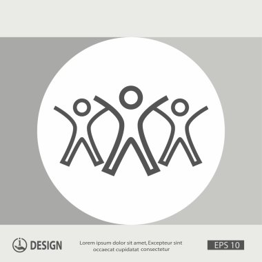 ekibimizi başarı takım simgesinin